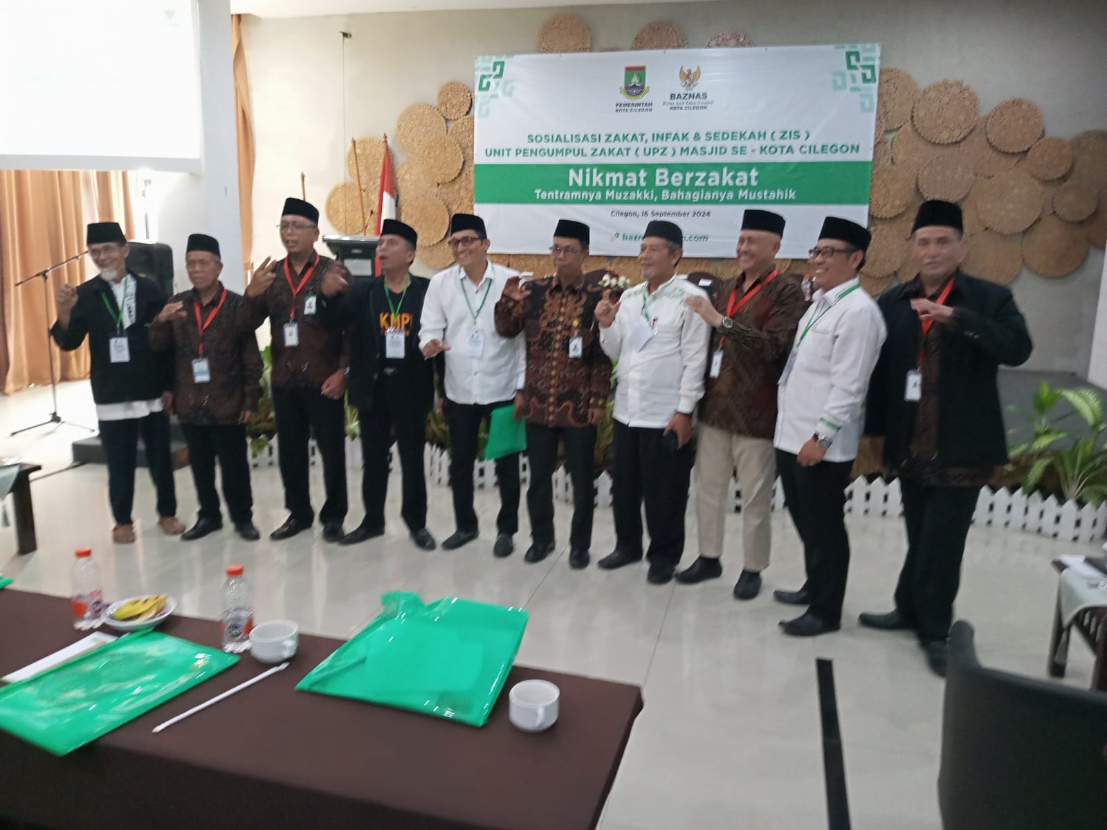 440 DKM  Ikut Sosialisasi ZIS dan UPZ Masjid Se-kota Cilegon