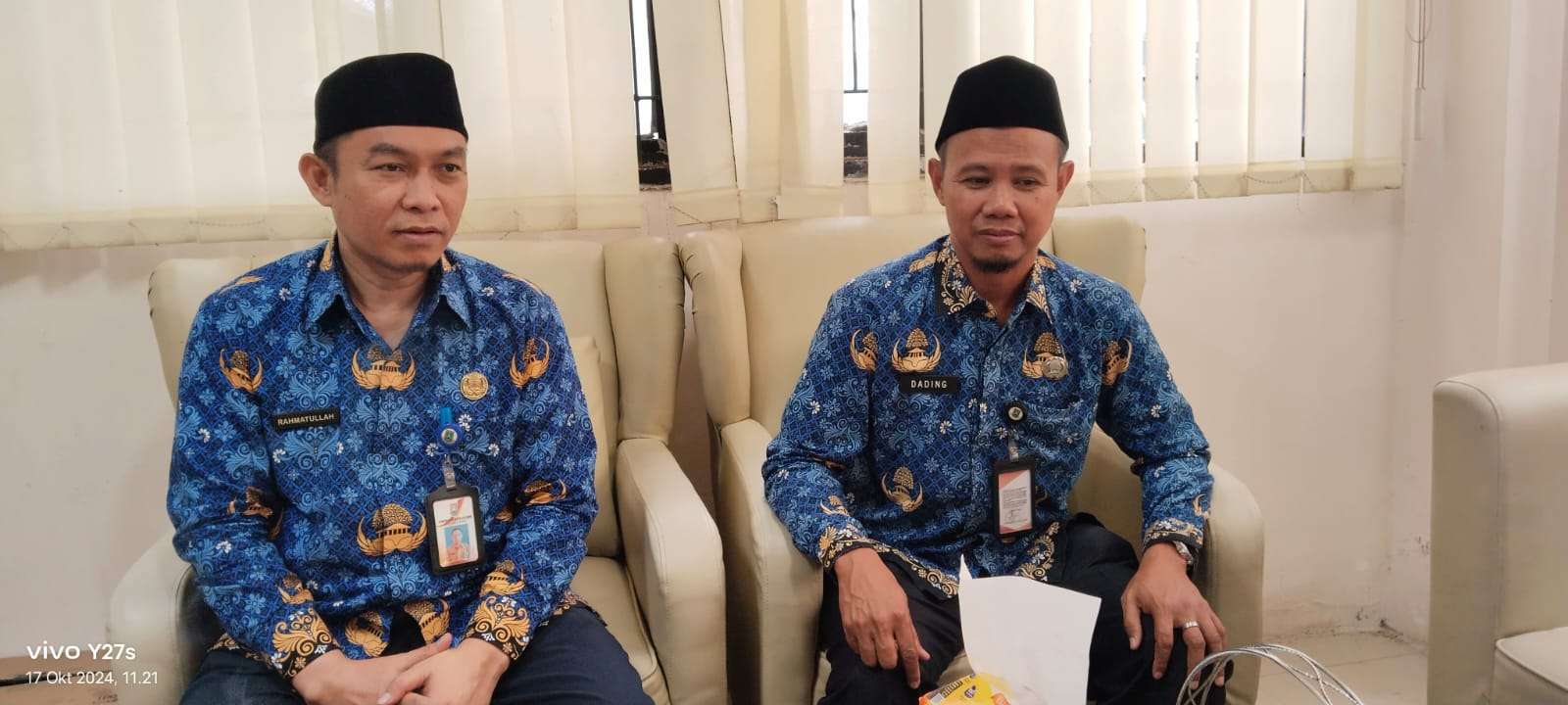 Dinas Kesra kota Cilegon Memberikan Hadiah Lomba Sekolah Sehat