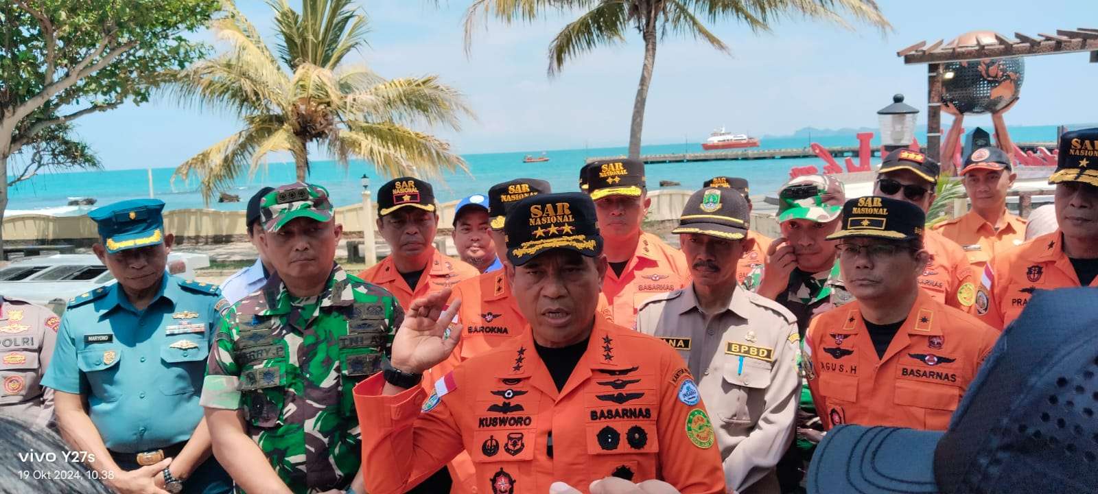 Basarnas Gelar Simulasi SAR Gempa Dan Tsunami Di Pantai Anyer