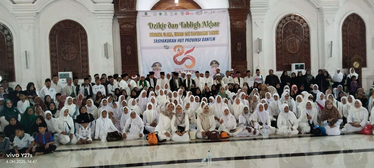 BAKOMUBIN Banten Gelar Istighosah dan Do’a Bersama Dalam Rangka Milad Perovinsi Banten Ke 25 ” Kita Tingkatkan Mendekatkan Diri Kepada Allah SWT”