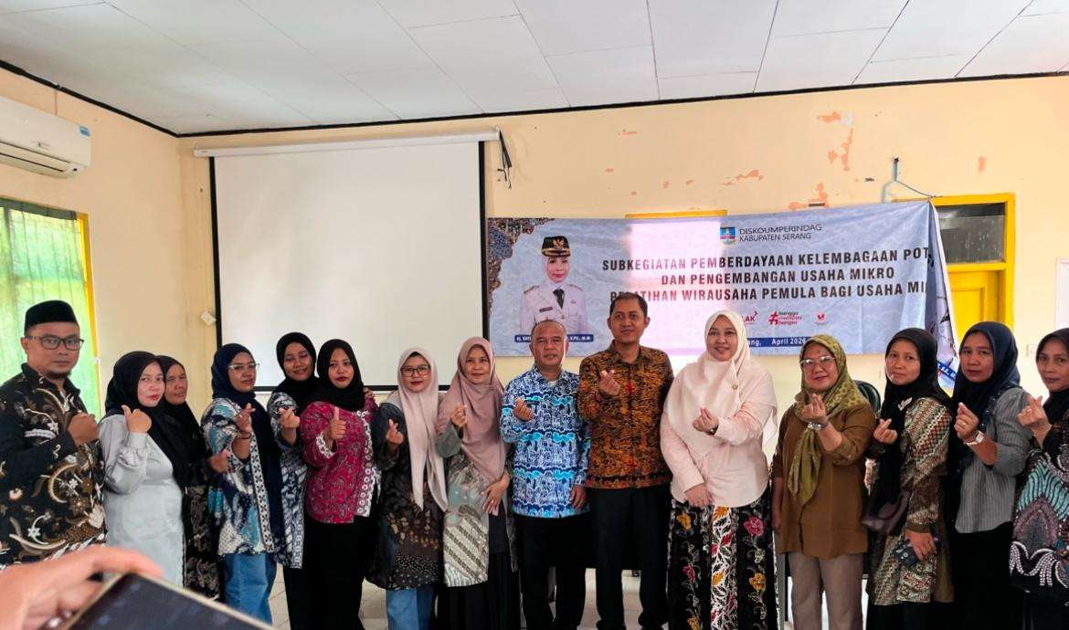 14 UMKM Dari Mancak Ikut  Pelatihan Kewirausahaan Di Kecamatan Bojonegara “Untuk Meningkatkan SDM Dalam Pengelolaan Usaha Mikro Kecil Menengah”